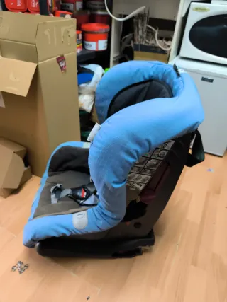 Silla de coche para bebé azul