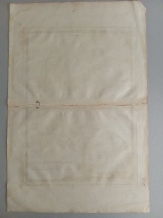 Mappa Antica Lusazia Sassonia 1796