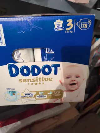 Dodot Sensitive Talla 3 (6-10 kg) - 78uds