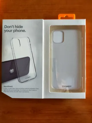 Funda Cygnett AeroShield iPhone 11 Transparente