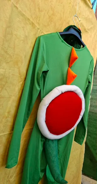Disfraz Yoshi Hecho a Mano Talla S
