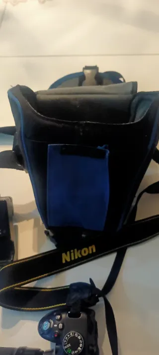 Cámara Nikon D3100 + Lentes 18-55 y 55-200