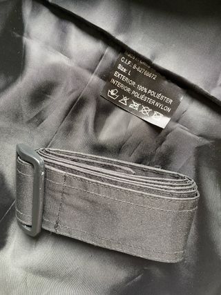 Chubasquero Gabardina Negro Talla L