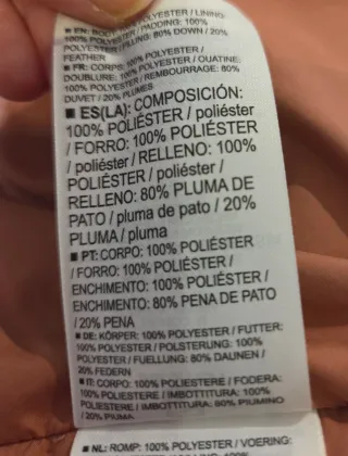 Abrigo plumas mujer Salomon rosa