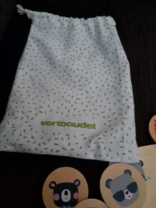 Bingo infantil de madera