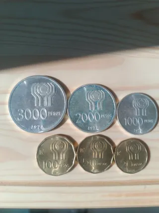 Colección Monedas Argentinas Antiguas