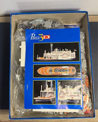 Puzz3D Mississippi Steamboat MB