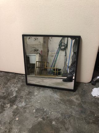 Espejo Cuadrado Marco madera