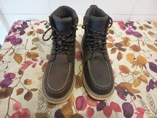 Botas de cuero impermeables para hombre