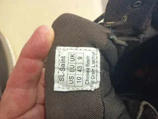 Botas de cuero impermeables para hombre