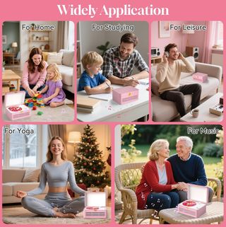 NUEVO Reproductor CD Portátil Rosa