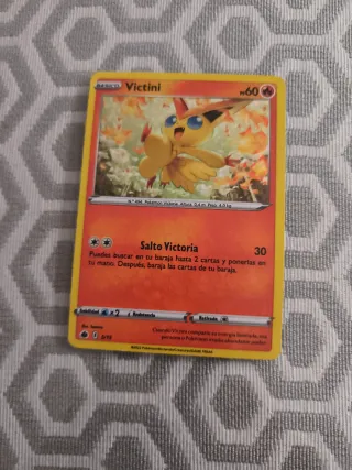 Carta Pokémon Victini Básico 60 HP