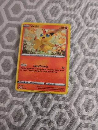 Carta Pokémon Victini Básico 60 HP