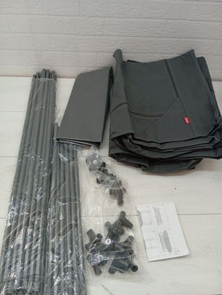 Armario Tela Relaxdays Gris