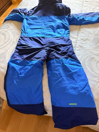 Mono de esquí infantil azul 5 años