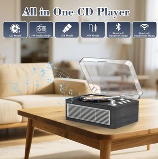 NUEVO Reproductor CD Portátil Bluetooth FM