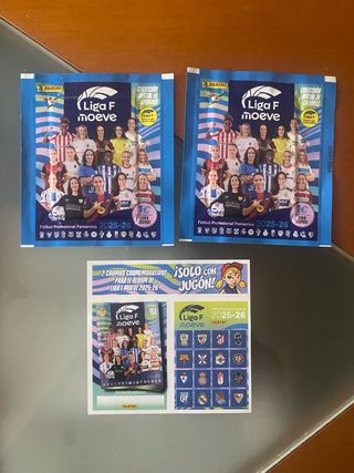 Lote cromos Liga F Moeve 25-26