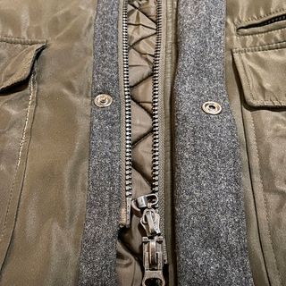 Incom Giacca Parka Giubbotto Cachi Verde Militare