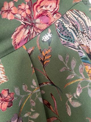 Pantalón Pedro del Hierro verde estampado