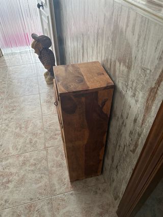 Mueble Escalera Madera Cajones