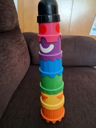 Juego de cubos apilables para bebés