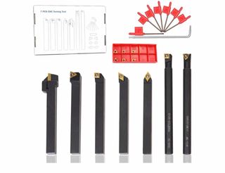 Juego Herramientas Torno CNC 21Pzs 10mm