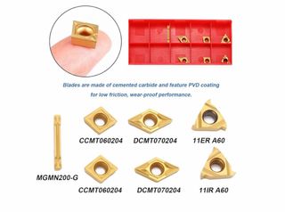 Juego Herramientas Torno CNC 21Pzs 10mm