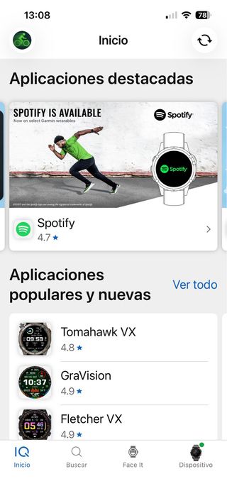 Garmin Fenix 5X Smartwatch Negro/Plata