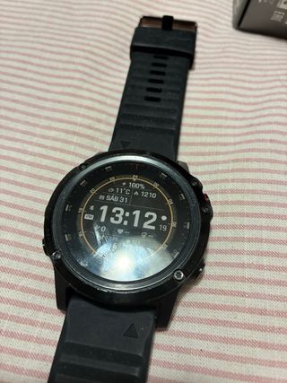 Garmin Fenix 5X Smartwatch Negro/Plata