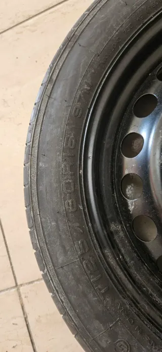 Rueda galleta Ford C-Máx T125/80 R16