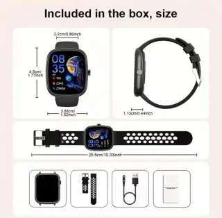 Smartwatch Laxasfit Negro