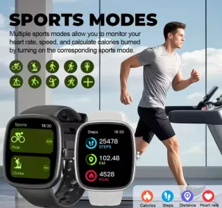 Smartwatch Laxasfit Negro