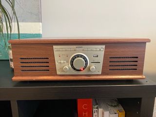 Tocadiscos Bluetooth Sunstech - Madera - Impecable