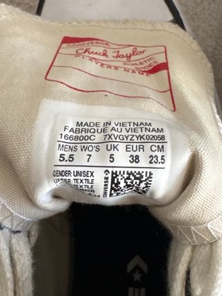 Converse All Stars negras plataforma