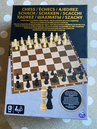 Gioco da tavolo Scacchi Staunton in legno