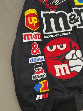 Chaqueta M&M's Racing Nascar Azul Marino Bordado