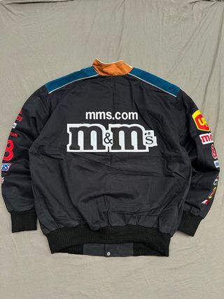 Chaqueta M&M's Racing Nascar Azul Marino Bordado