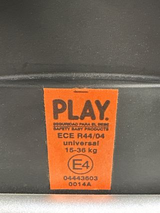 Alzador con respaldo Playxtrem