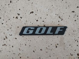 VW GOLF MK1 EMBLEMAS TRASEROS