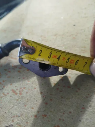 Tubería aceite turbo