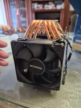 IWONGOU Ventilador CPU 90mm RGB