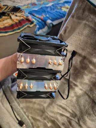 IWONGOU Ventilador CPU 90mm RGB