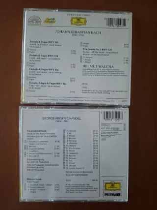 CDs Música Clásica: Bach y Handel