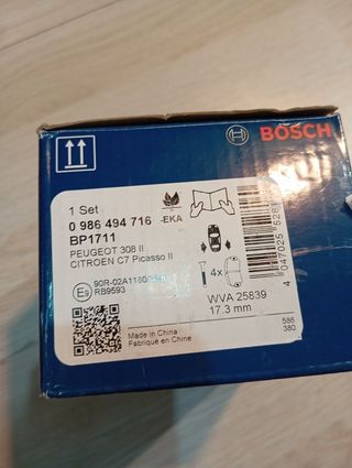 Pastillas de freno Bosch BP1711