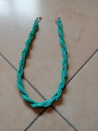 Collana perline turchesi donna