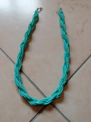 Collana perline turchesi donna