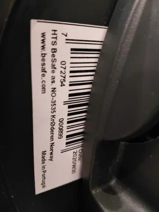 Besafe iZi Plus X1 Silla coche contramarcha