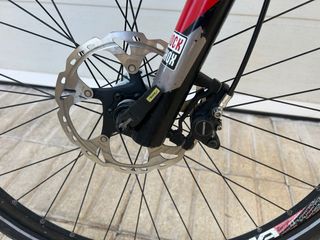 Bicicleta Scott MTB Carbono. Molto leggera.