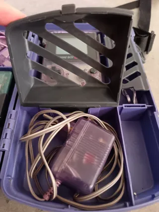 Game Boy Color Morado Transparente + Accesorios