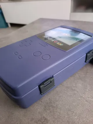Game Boy Color Morado Transparente + Accesorios